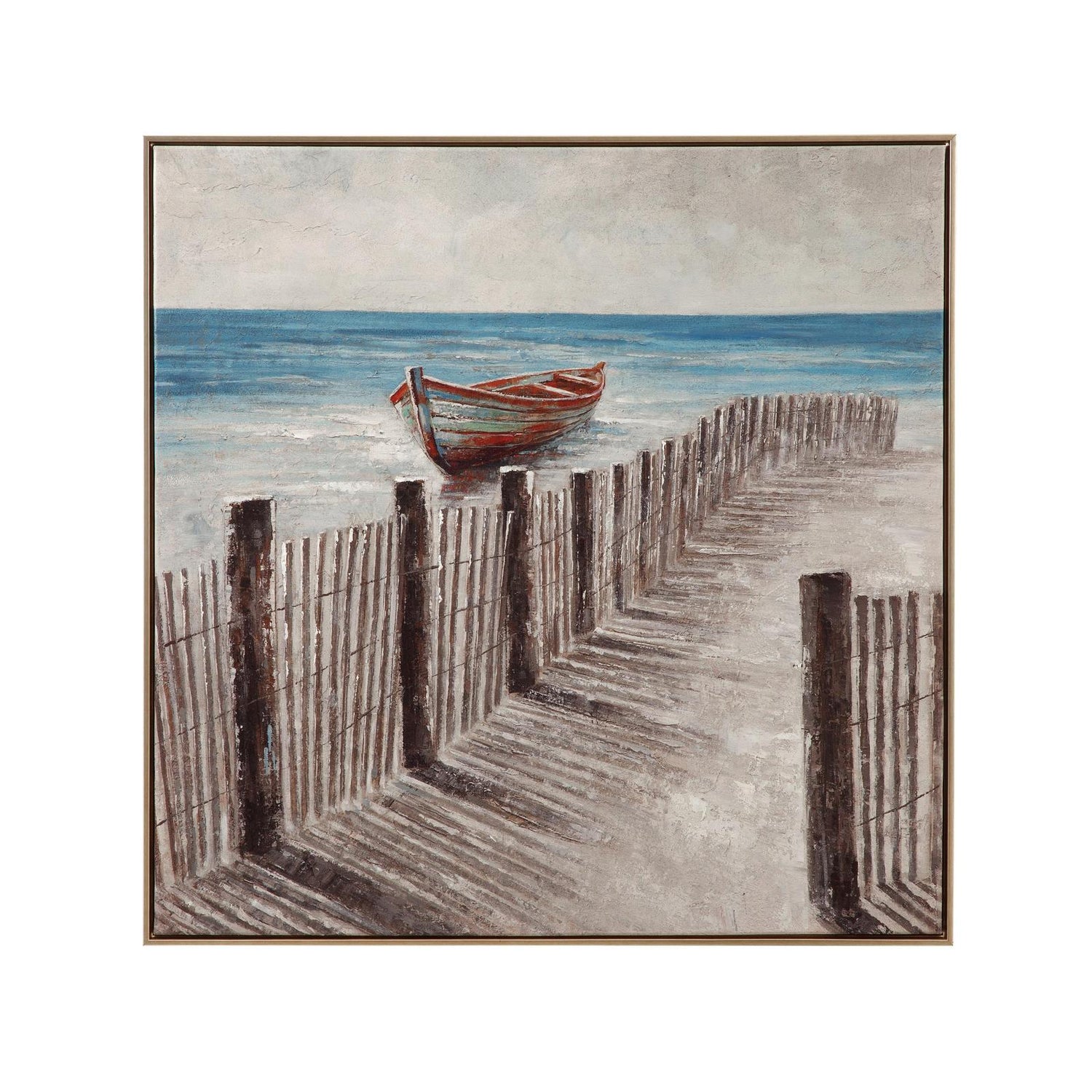 Bassett Mirror Camden Marsh Framed Canvas