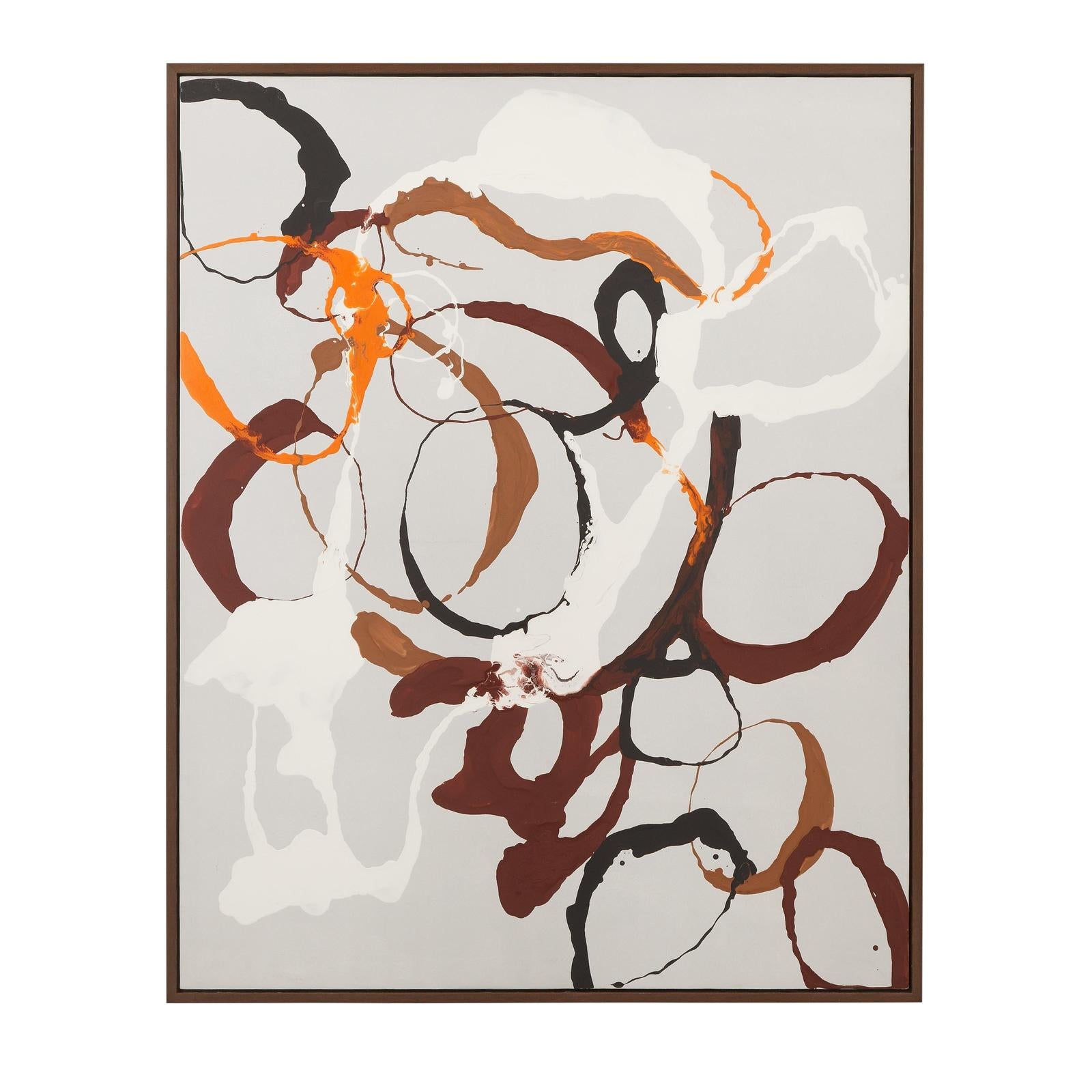 Bassett Mirror Carnival Framed Canvas
