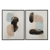 Bassett Mirror Athena Framed Canvas - Set of 2
