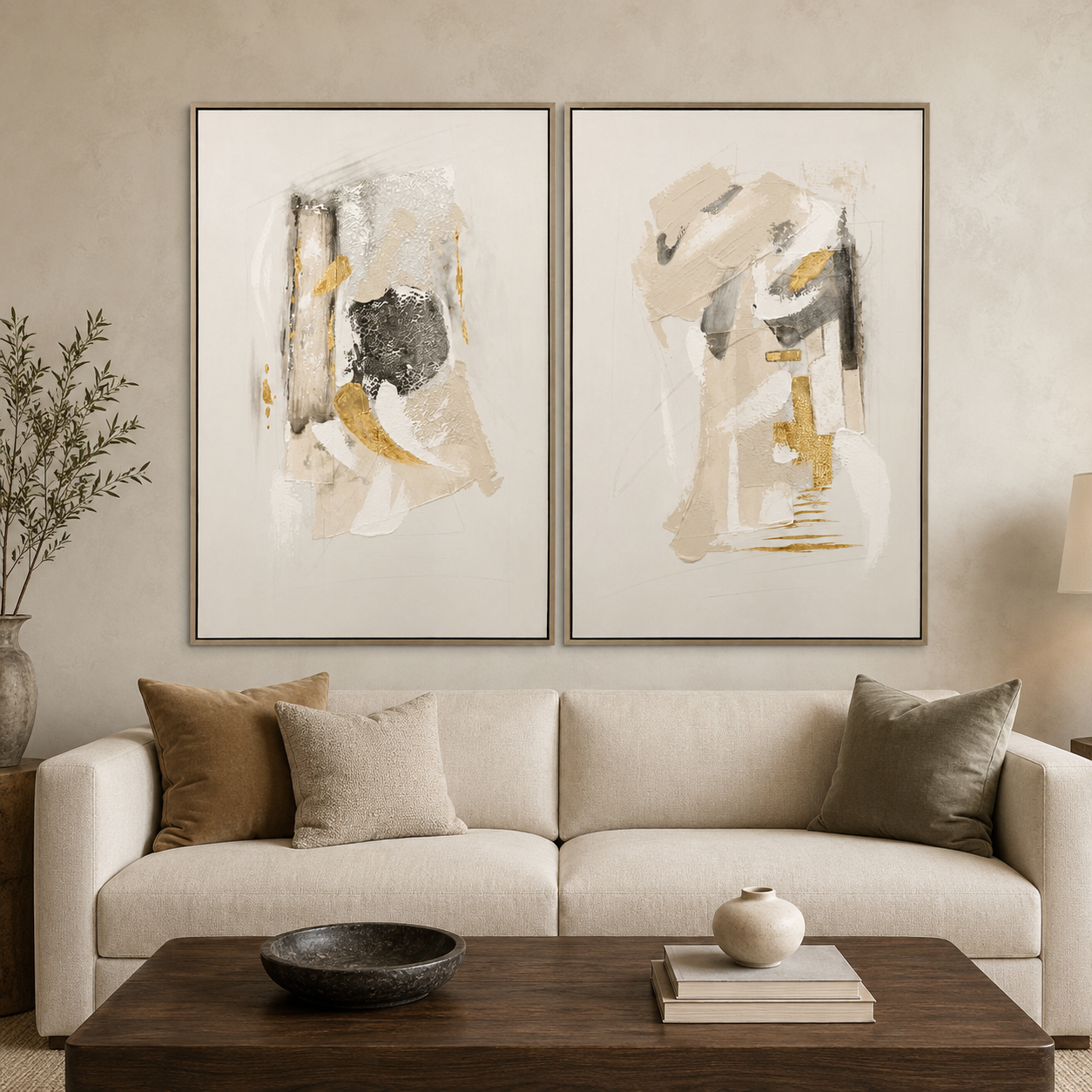 BMC Spencer Framed Canvas -  Set of 2