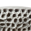 Global Views Reef Matte White Centerpiece