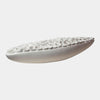 Global Views Reef Matte White Centerpiece