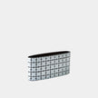 Global Views Cuthbert Matte Black Stitch Vase