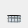 Global Views Cuthbert Matte Black Stitch Vase