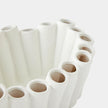 Global Views Stix Matte White Bowl