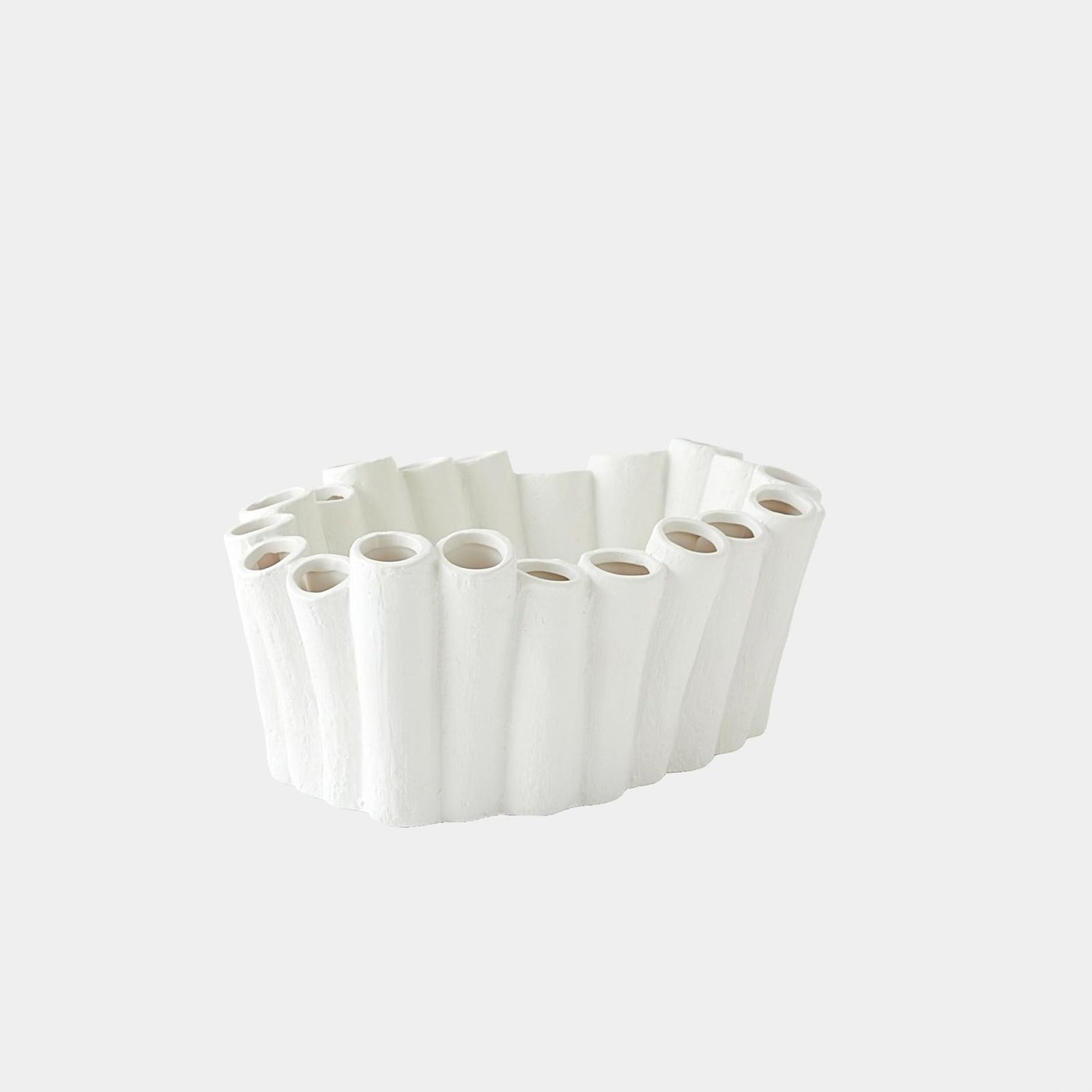 Global Views Stix Matte White Bowl