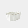 Global Views Stix Matte White Bowl