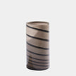 Global Views Twirl Amber Vase