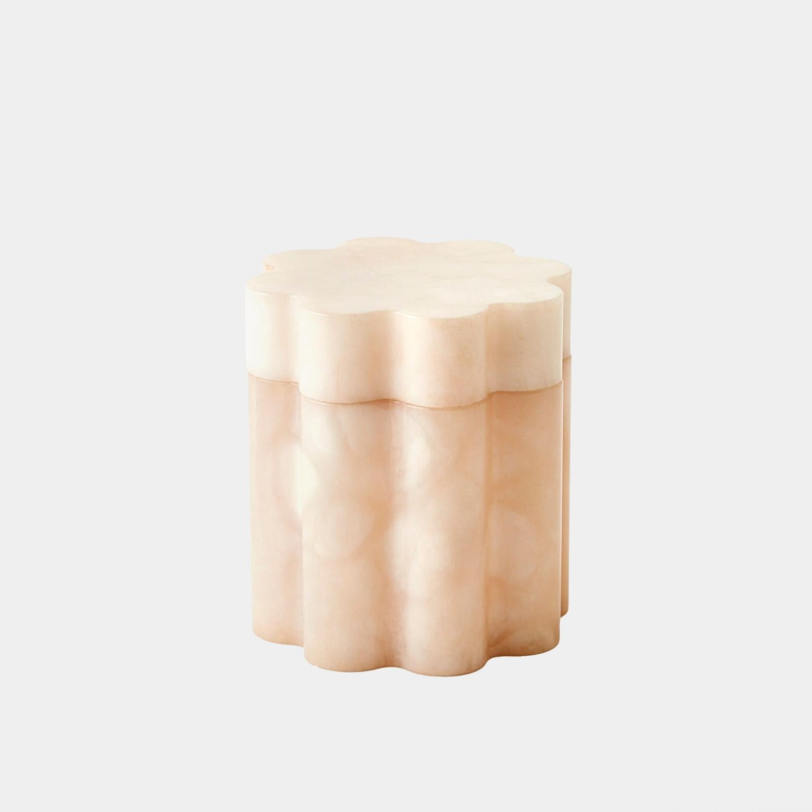 Global Views Cumulus Alabaster Tall Box