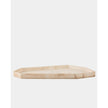 Global Views Polygon Tray Alabaster