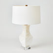 Global Views Alabaster Square Urn Lamp