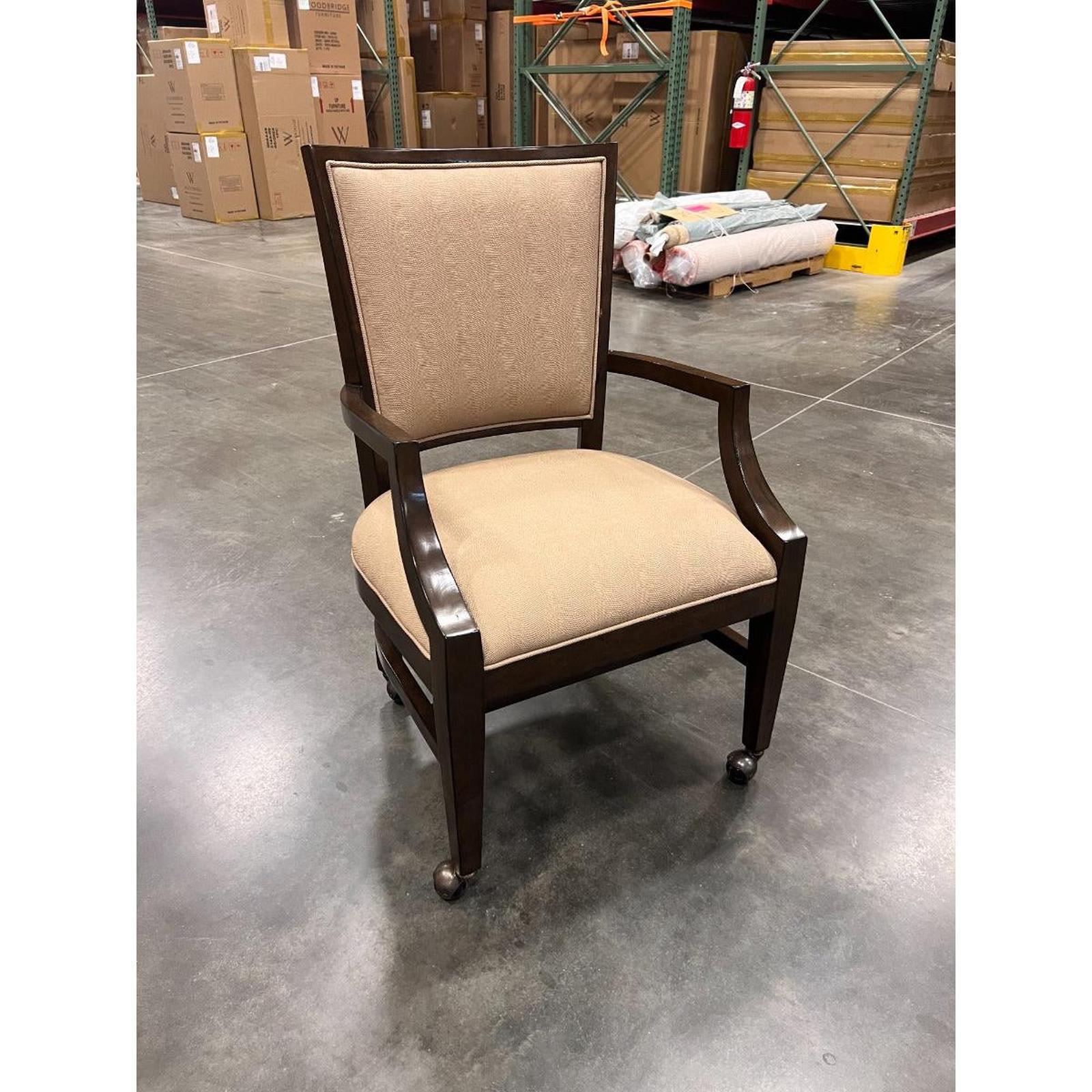 Woodbridge Furniture Sullivan Game Chair with 4 Casters