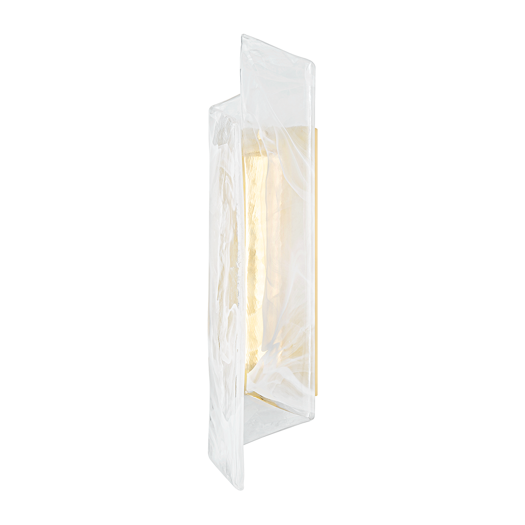 Hudson Valley Lighting Greenville 1 Light 5.75 inch Aged Brass Wall Sconce Wall Light