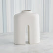 Global Views White Cream Guardian Vase