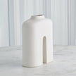 Global Views White Cream Guardian Vase