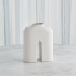 Global Views White Cream Guardian Vase