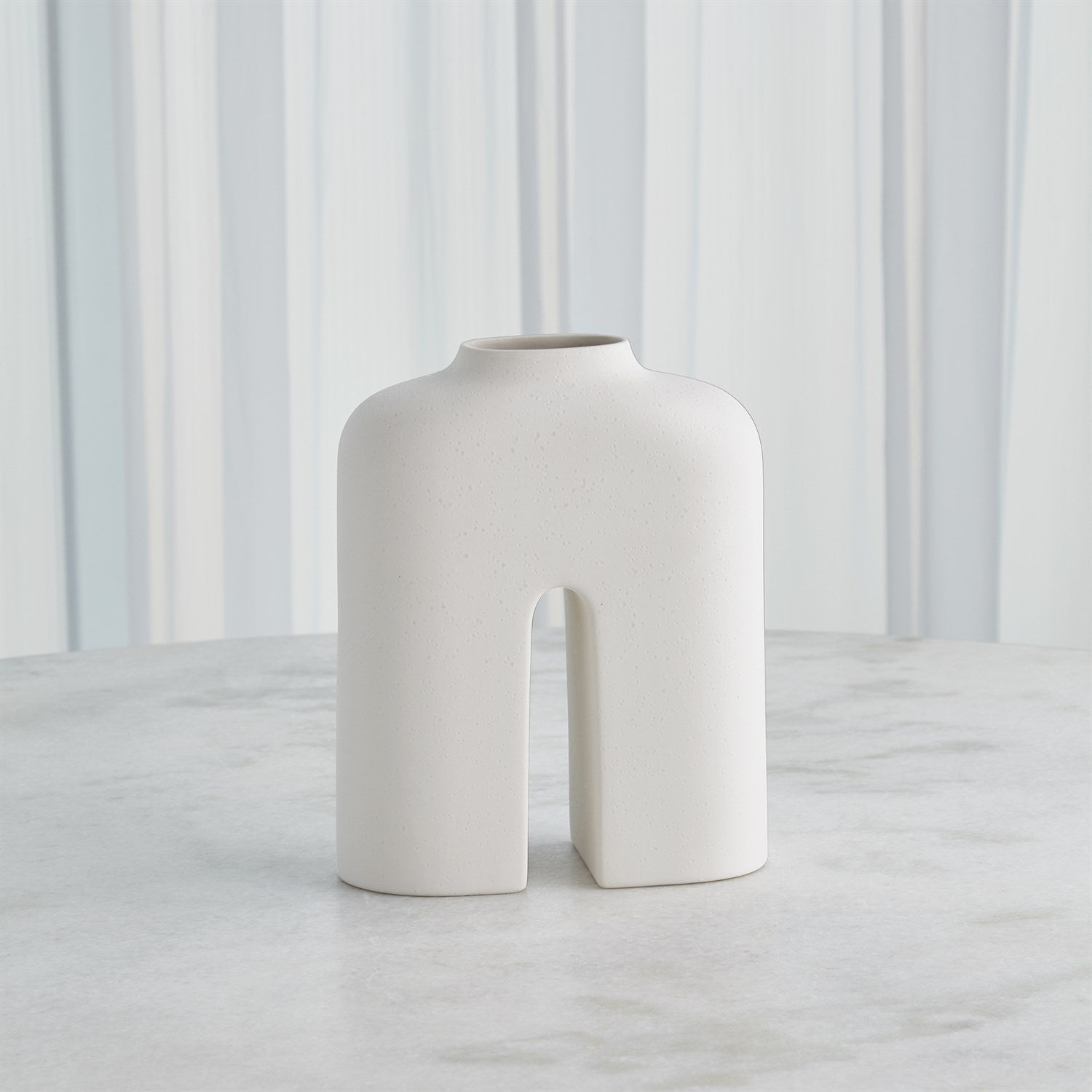 Global Views White Cream Guardian Vase