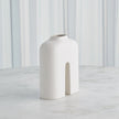 Global Views White Cream Guardian Vase