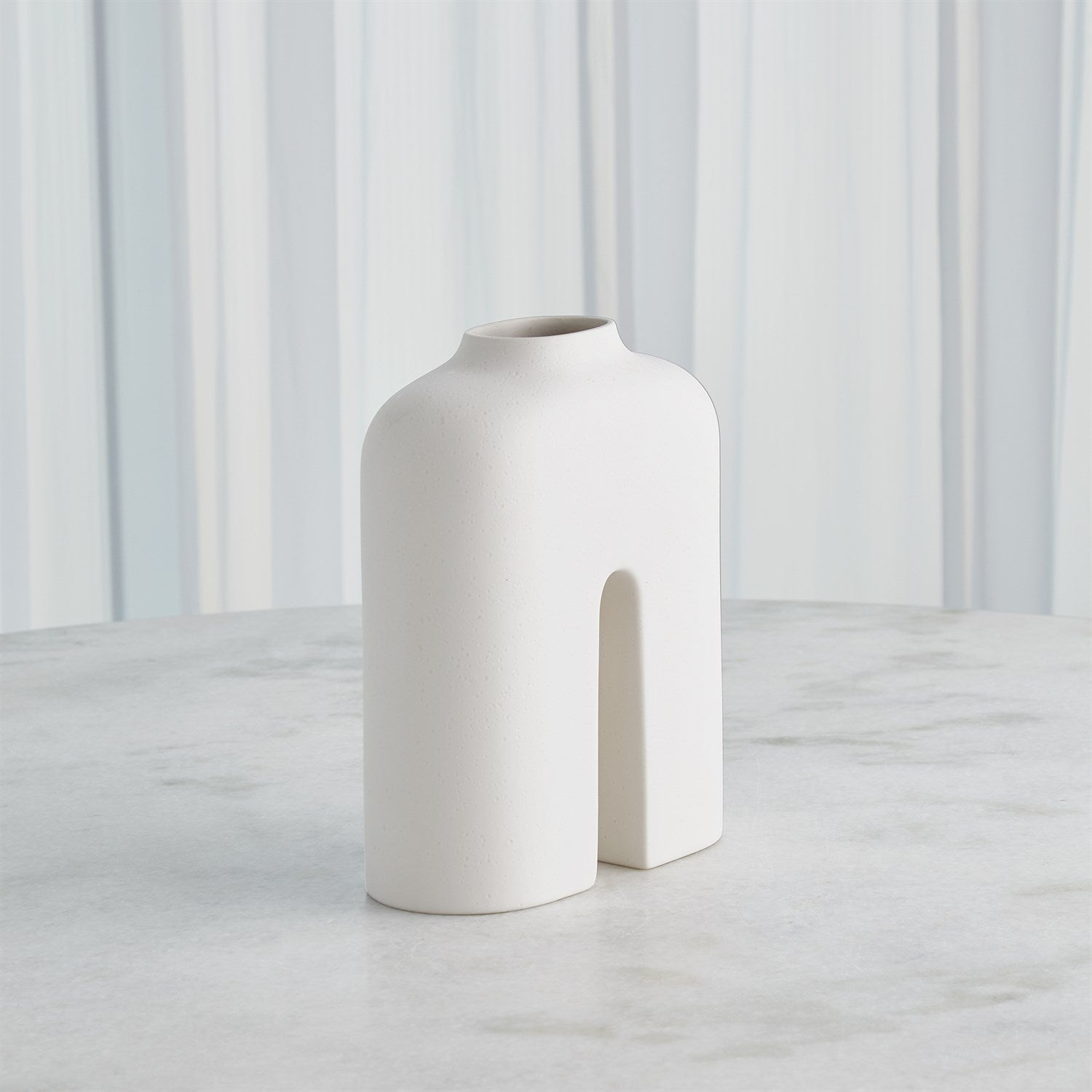 Global Views White Cream Guardian Vase