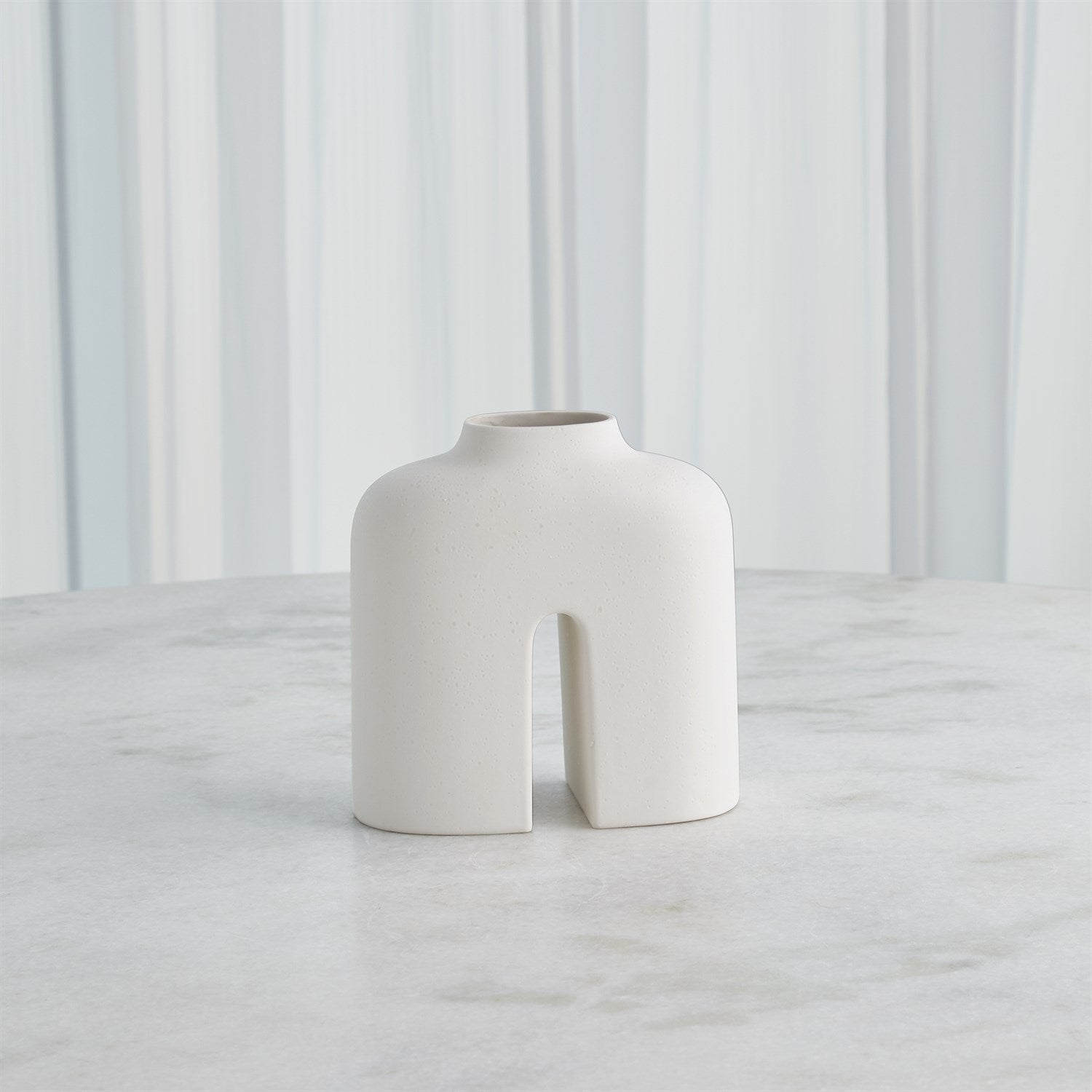 Global Views White Cream Guardian Vase