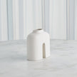Global Views White Cream Guardian Vase