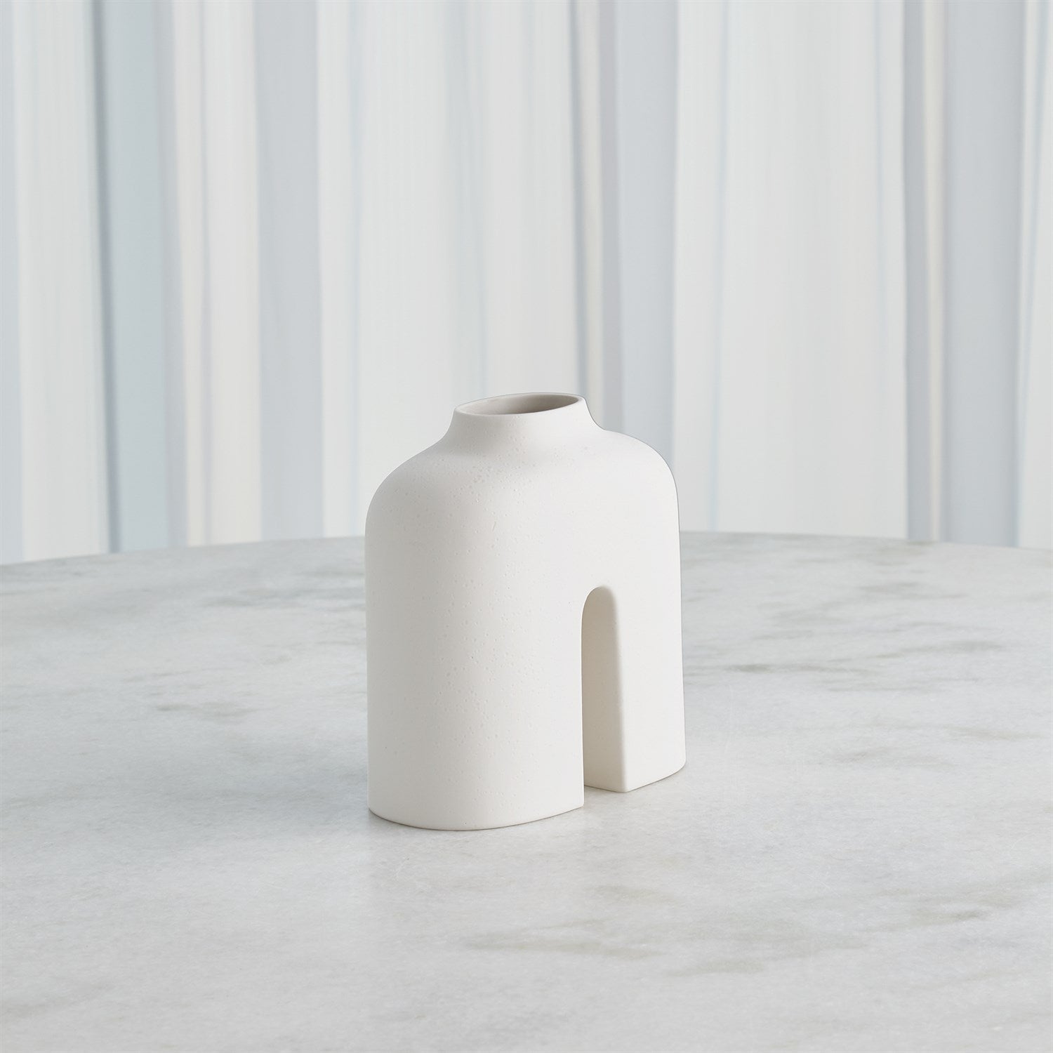 Global Views White Cream Guardian Vase