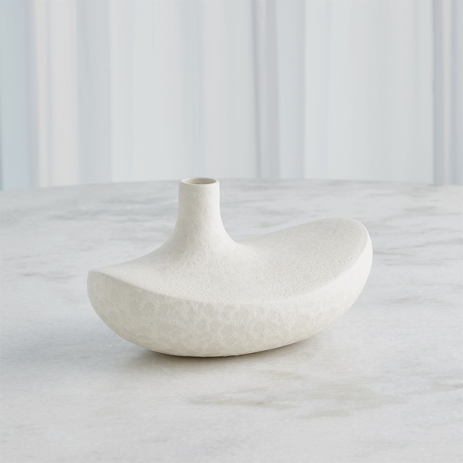 Global Views White Solis Vase