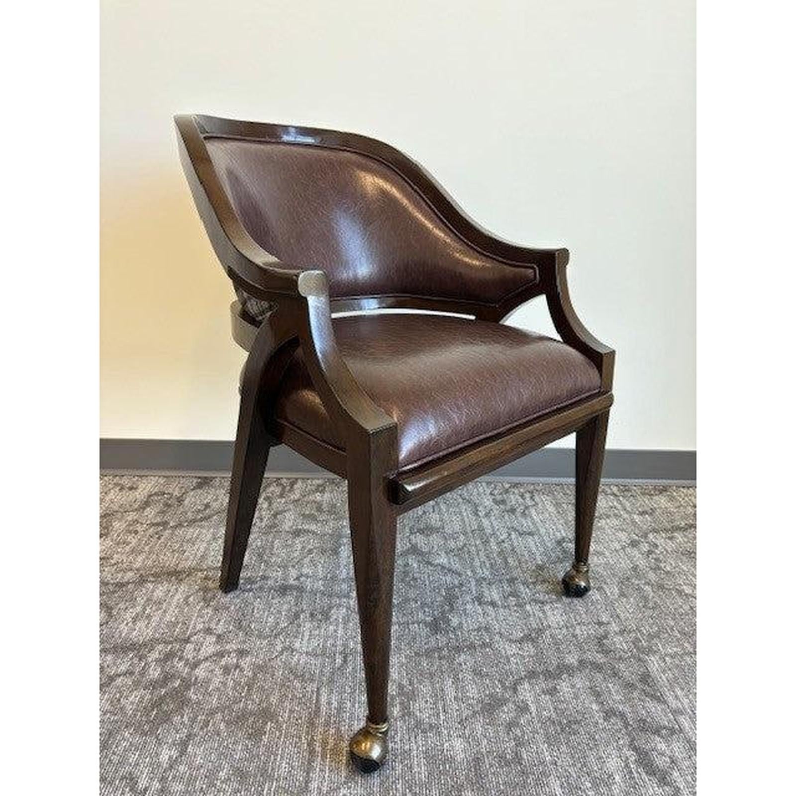 Woodbridge Furniture Belmont Chair with Casters