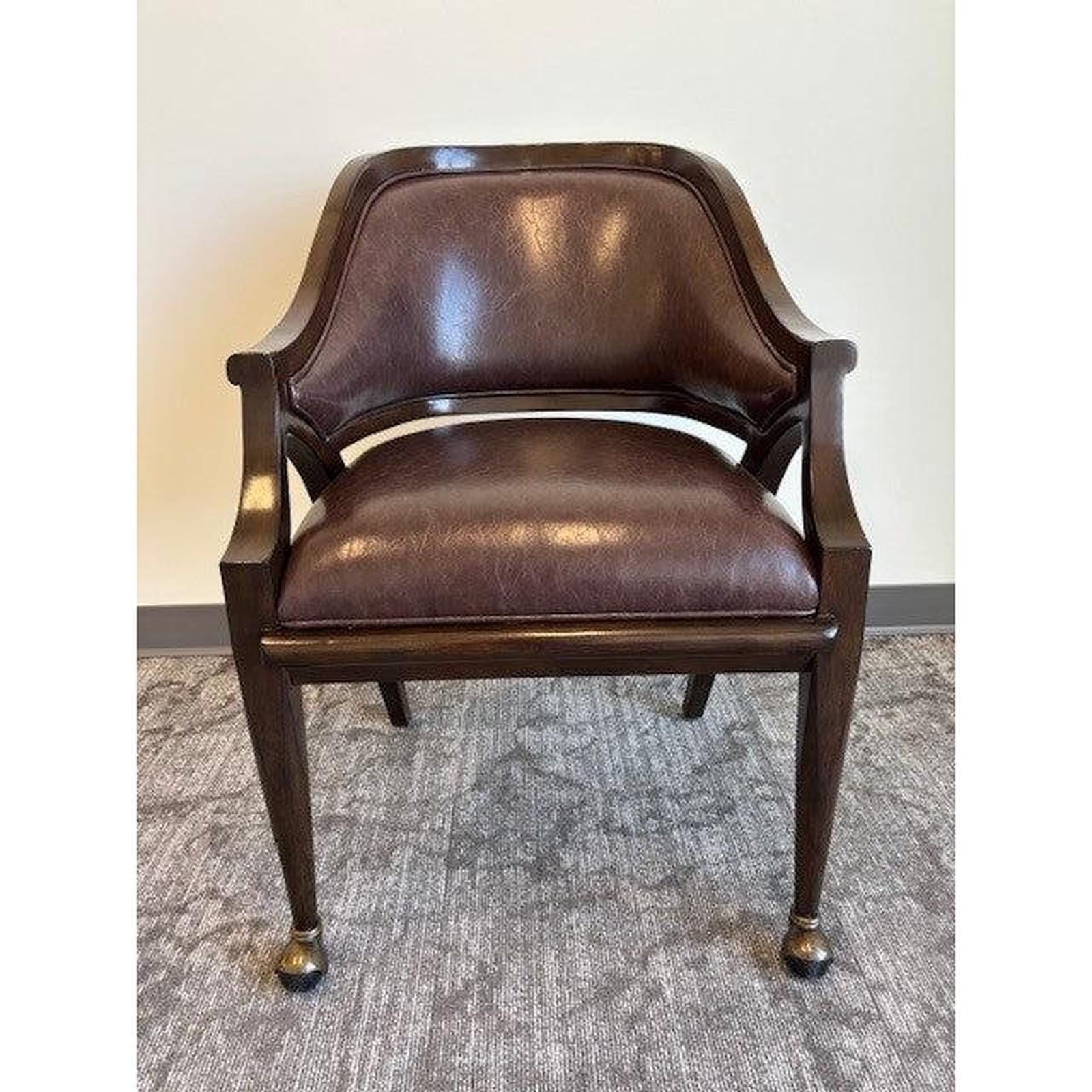 Woodbridge Furniture Belmont Chair with Casters