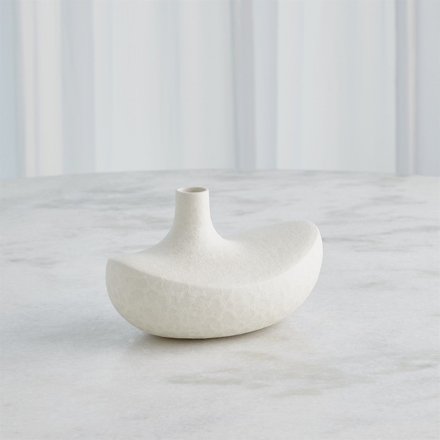 Global Views White Solis Vase