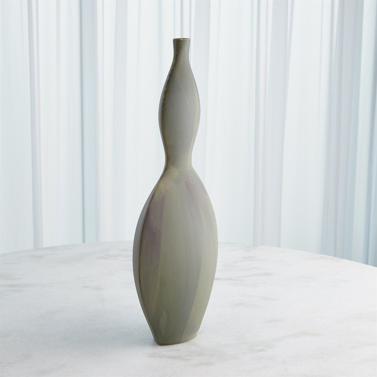 Global Views Washed Green Helios Vase
