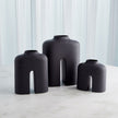 Global Views Black Guardian Vase