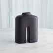 Global Views Black Guardian Vase