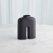 Global Views Black Guardian Vase