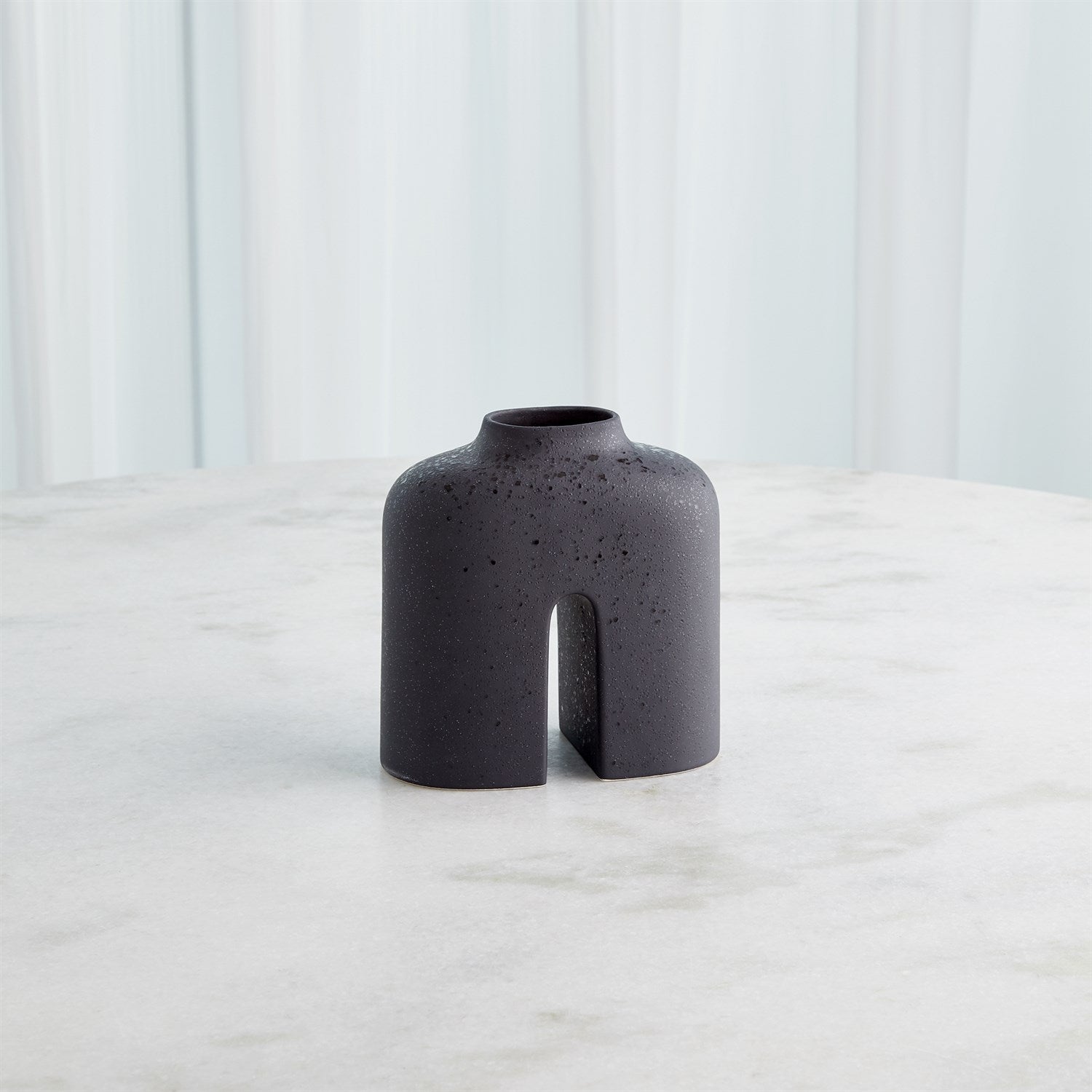 Global Views Black Guardian Vase