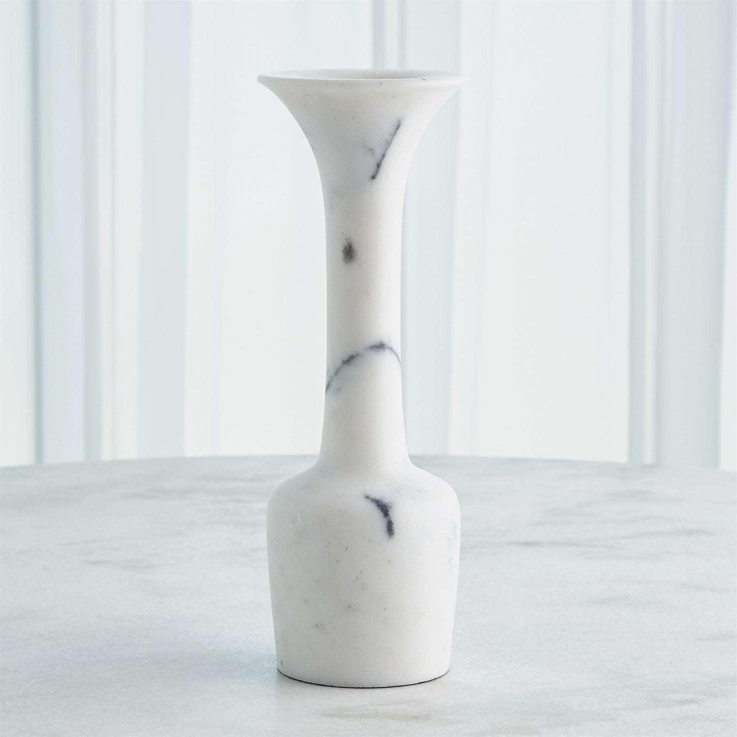 Global Views White Calyx Candle Holder