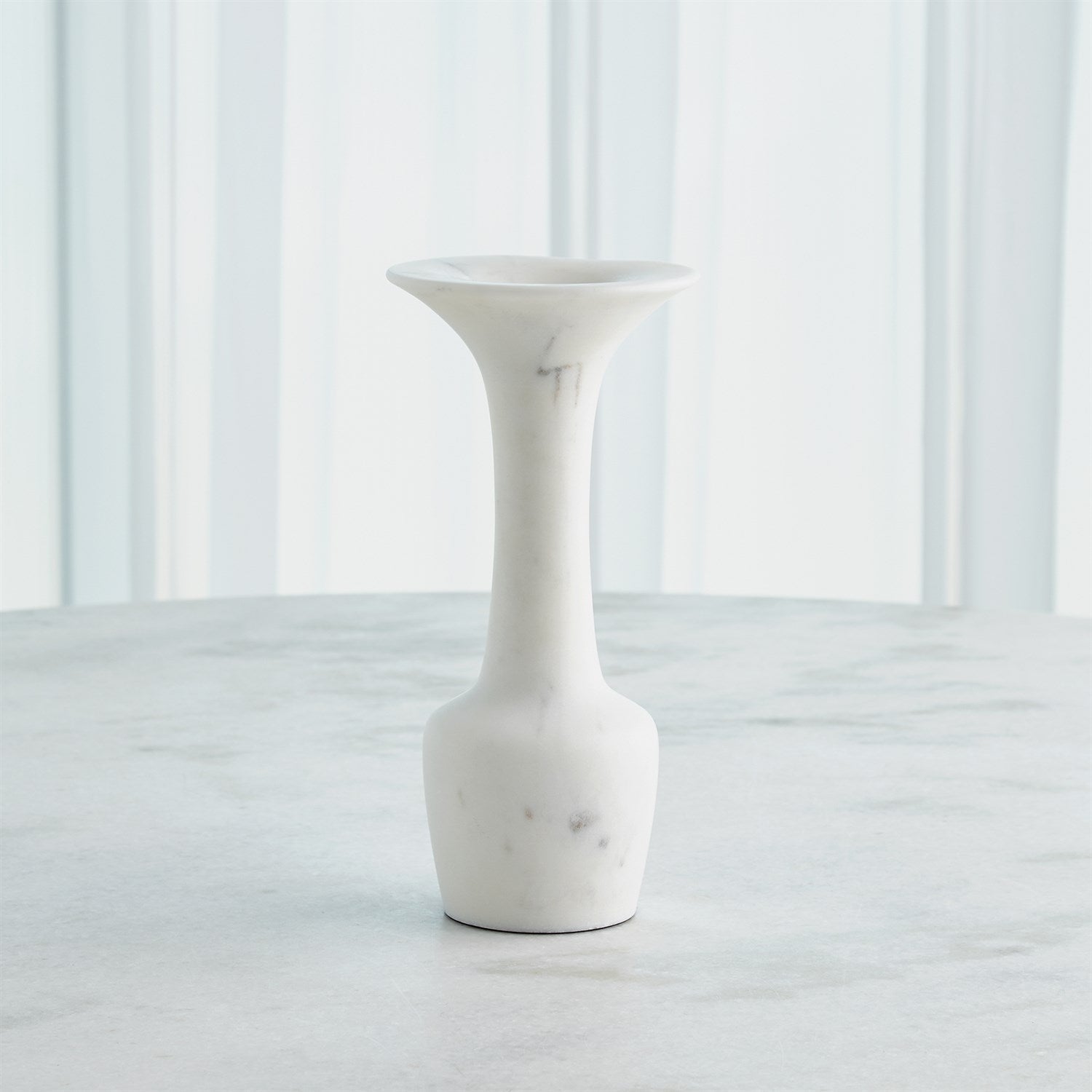 Global Views White Calyx Candle Holder