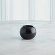 Global Views Black Globe Candle Holder