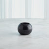 Global Views Black Globe Candle Holder