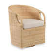 Woodbridge Furniture Fabion Swivel Dining Chair