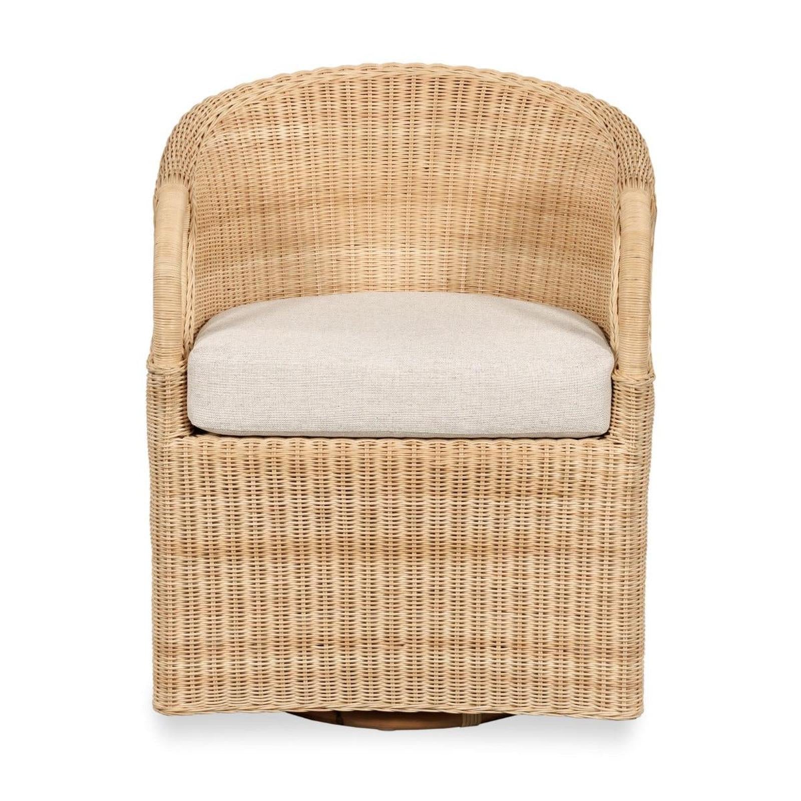 Woodbridge Furniture Fabion Swivel Dining Chair