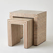 Global Views Sienna Nesting End Table