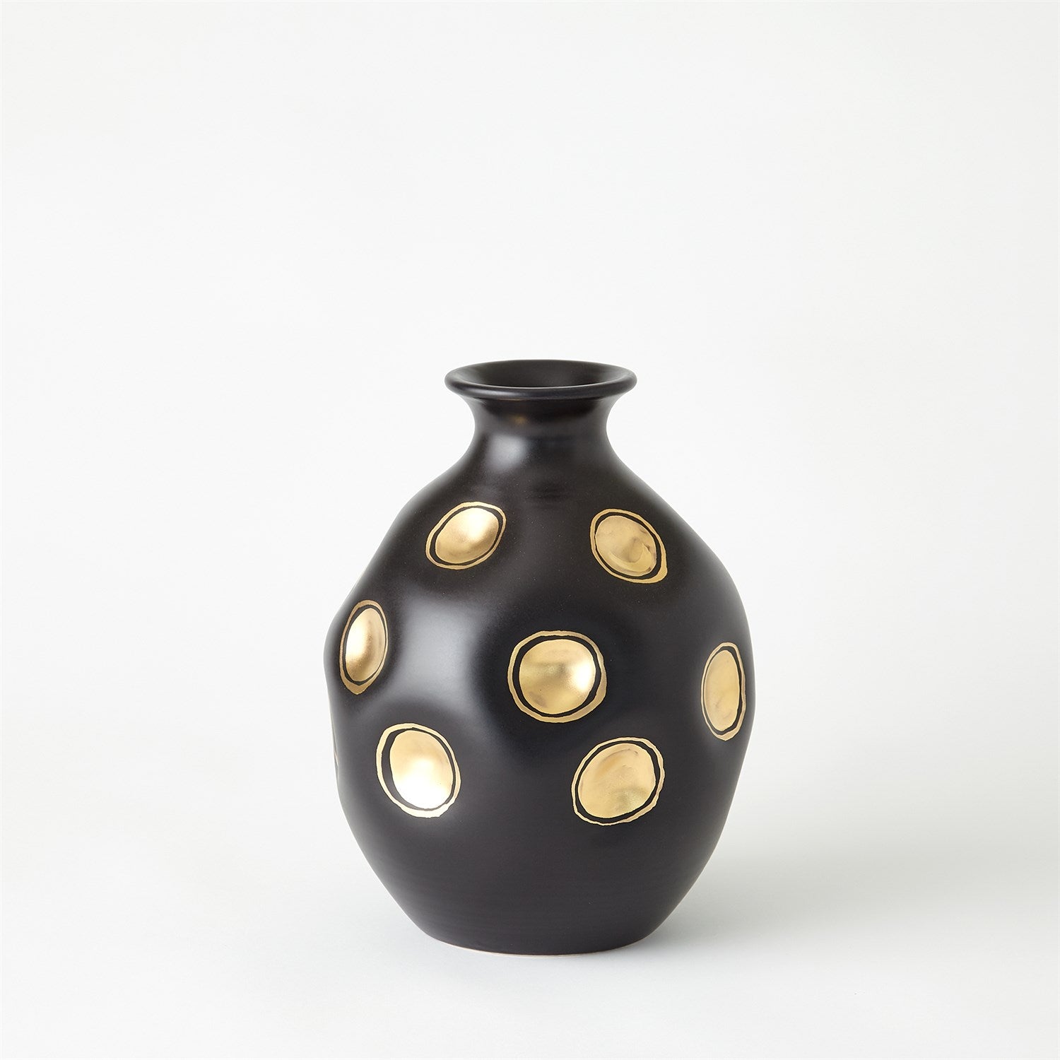 Global Views Black Dimples Vase Clearance