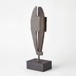 Global Views Bronze Iron Angel Sculpture