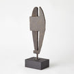 Global Views Bronze Iron Angel Sculpture