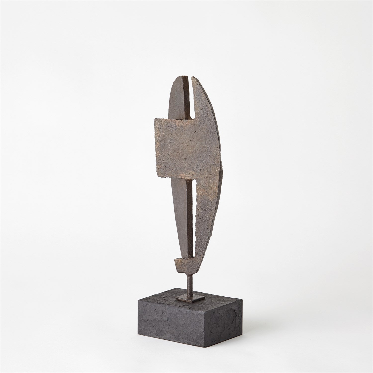 Global Views Bronze Iron Angel Sculpture