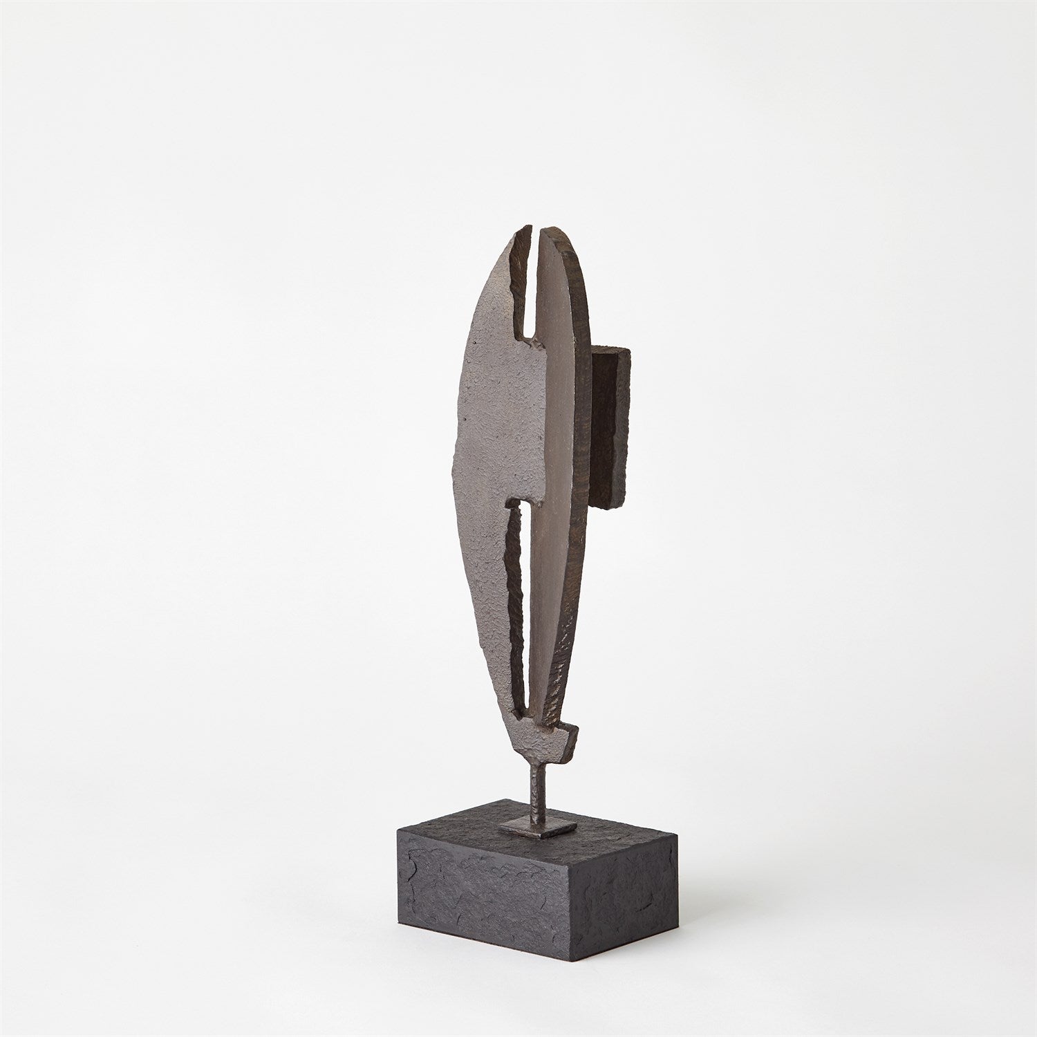 Global Views Bronze Iron Angel Sculpture
