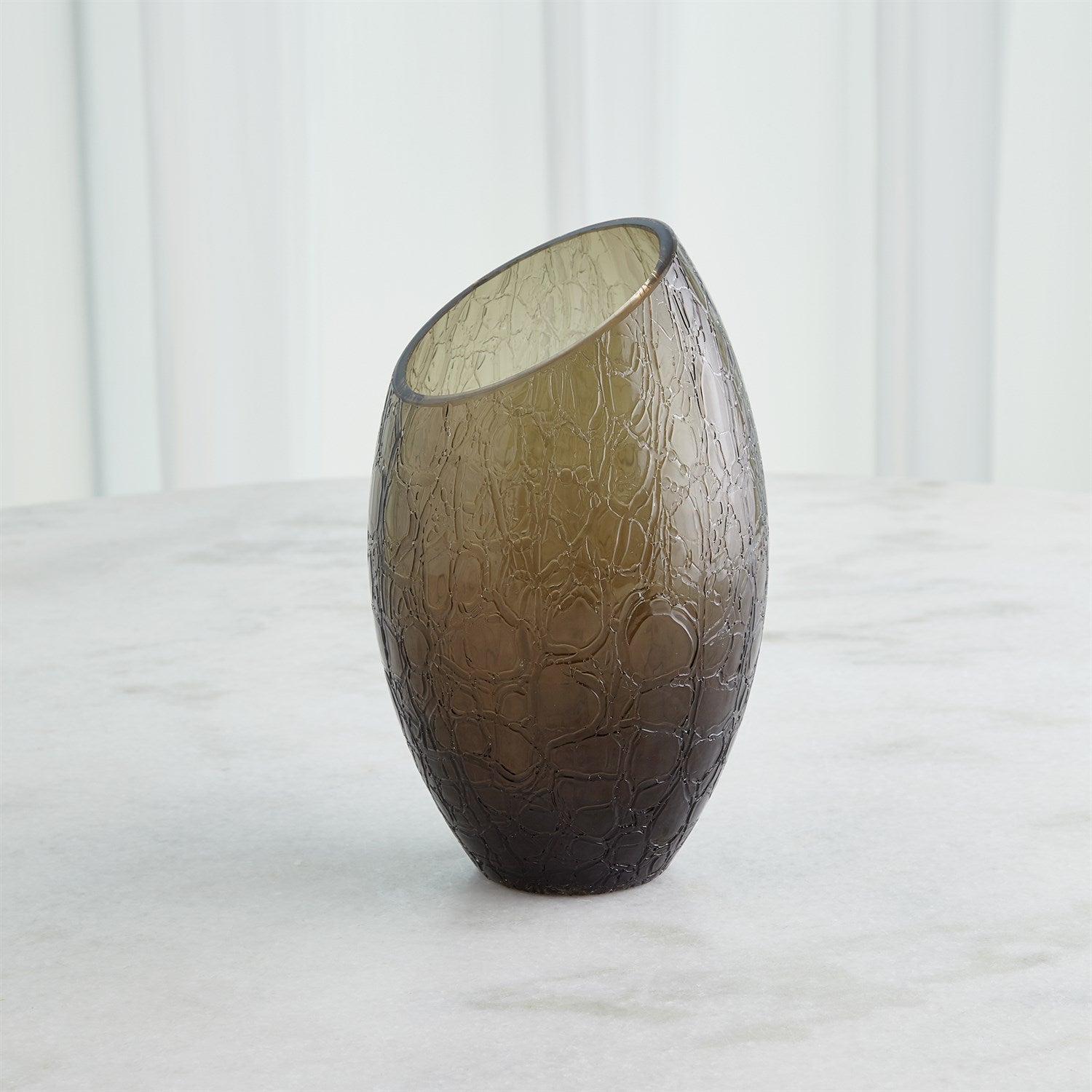 Global Views Smoke Volcano Vase