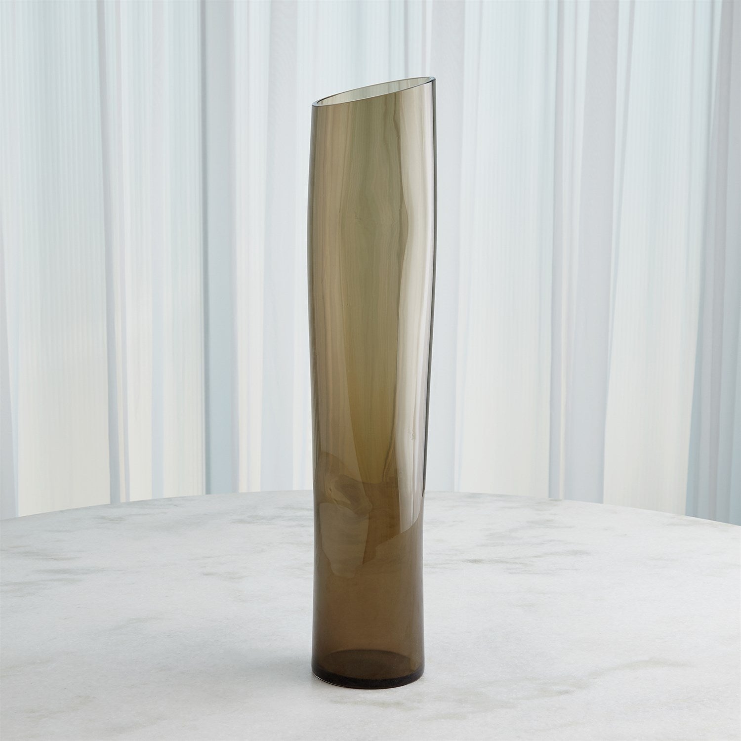 Global Views Smoke Dimple Vase