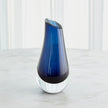 Global Views Blue Slant Vase